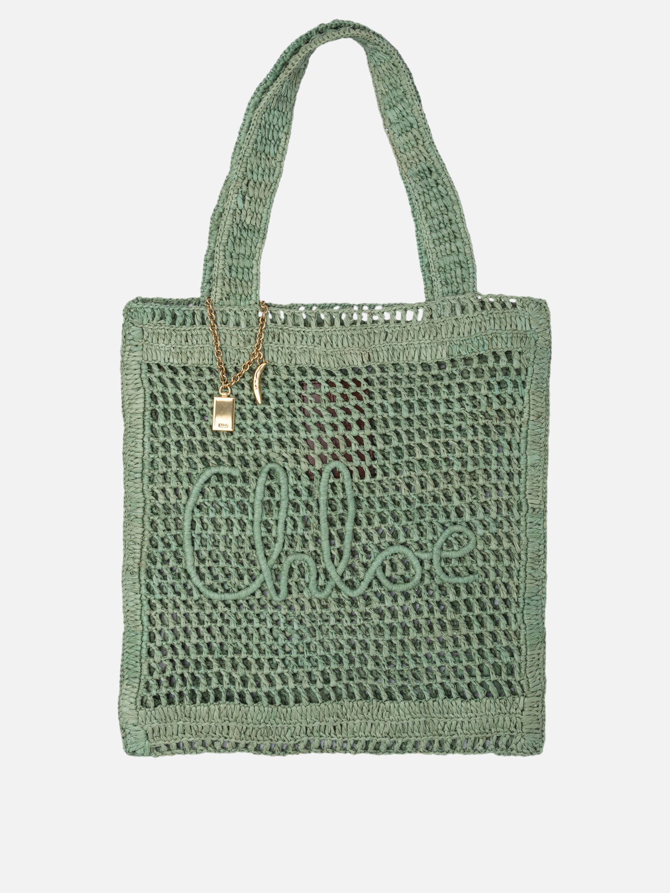 Medium bags Logo  Green - Chloé Women | PDP | VIETTI Online Store | thumbnail