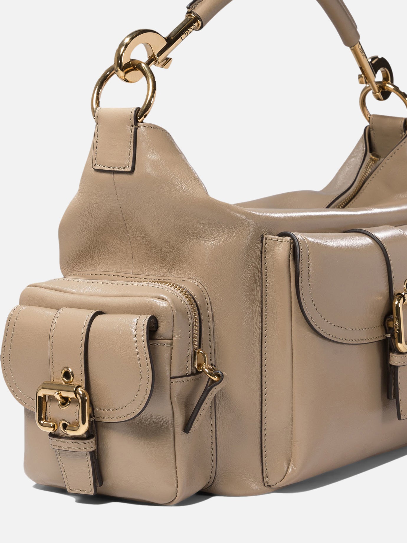 Medium bags Solid colour  Brown - Chloé Women | PDP | VIETTI Online Store | thumbnail_4