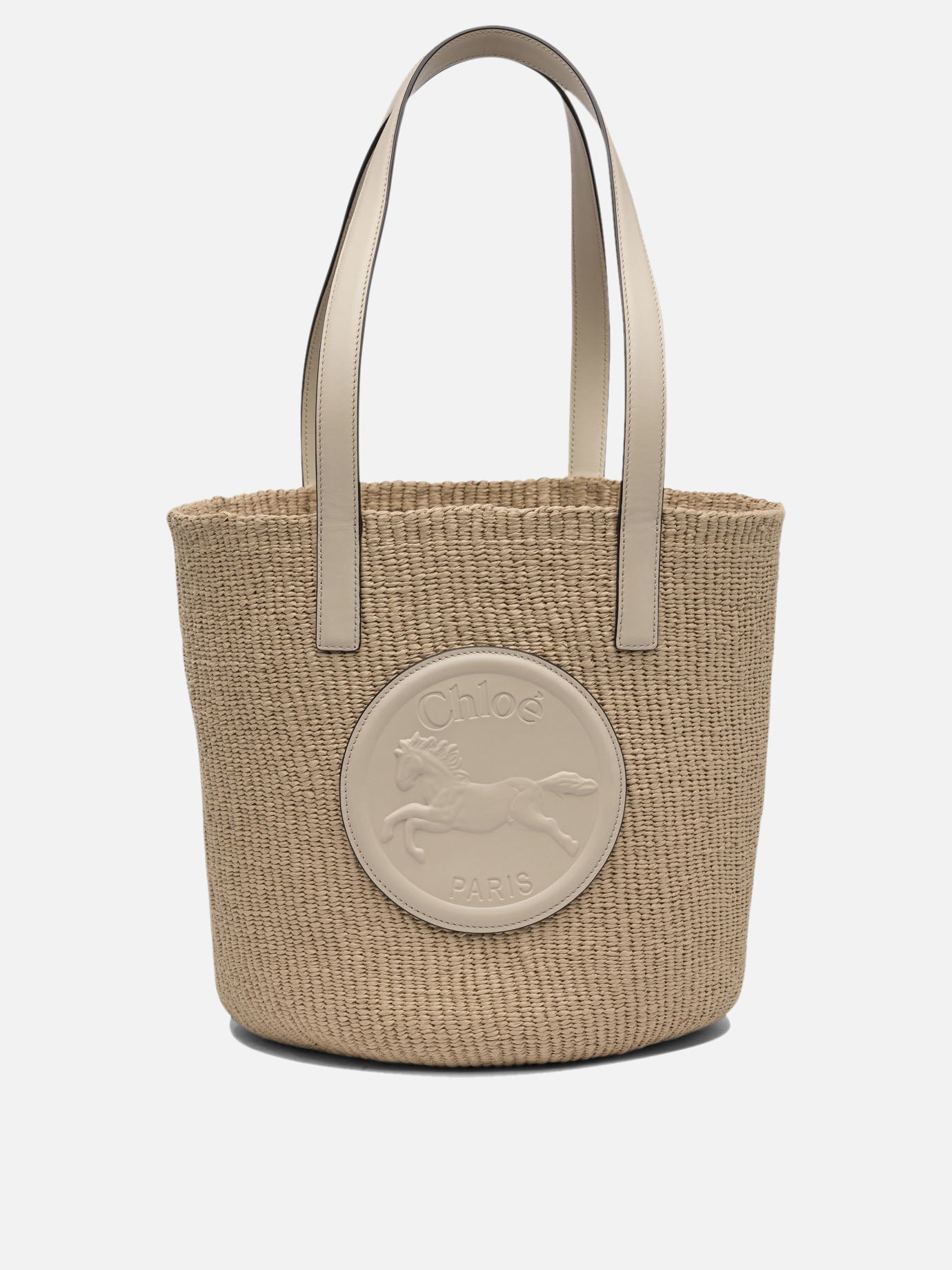 Chloé &quot;Horse Medal&quot; bucket bag 12693330_UNI Beige thumbnail_1
