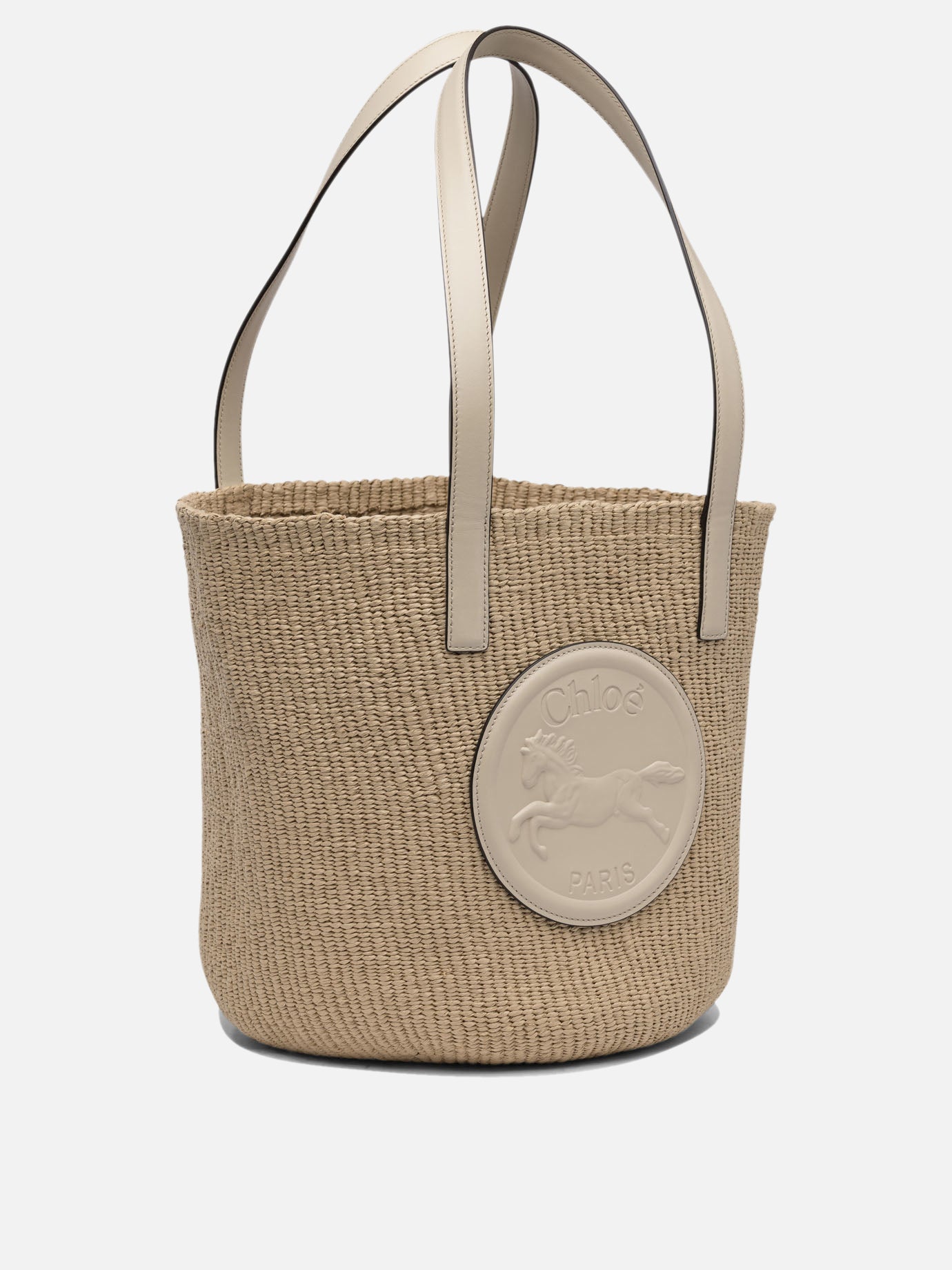 Chloé &quot;Horse Medal&quot; bucket bag 12693330_UNI Beige thumbnail_2