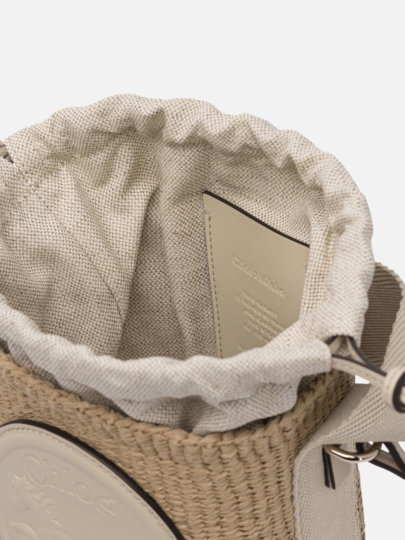Chloé &quot;Horse Medal&quot; bucket bag 15480624_UNI Beige thumbnail_5