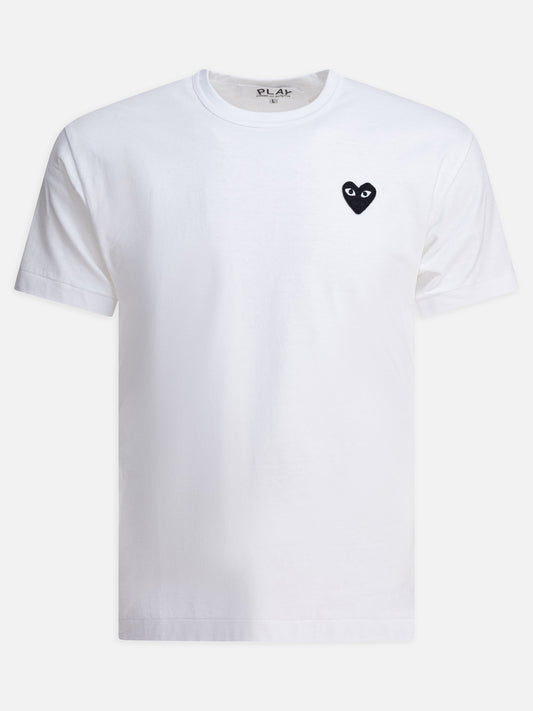 Comme Des Garçons Play T-shirt with heart logo 12677444_M White 1