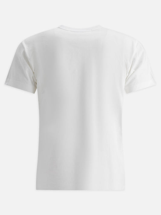 Comme Des Garçons Play T-shirt with heart logo 14216466_S White 2