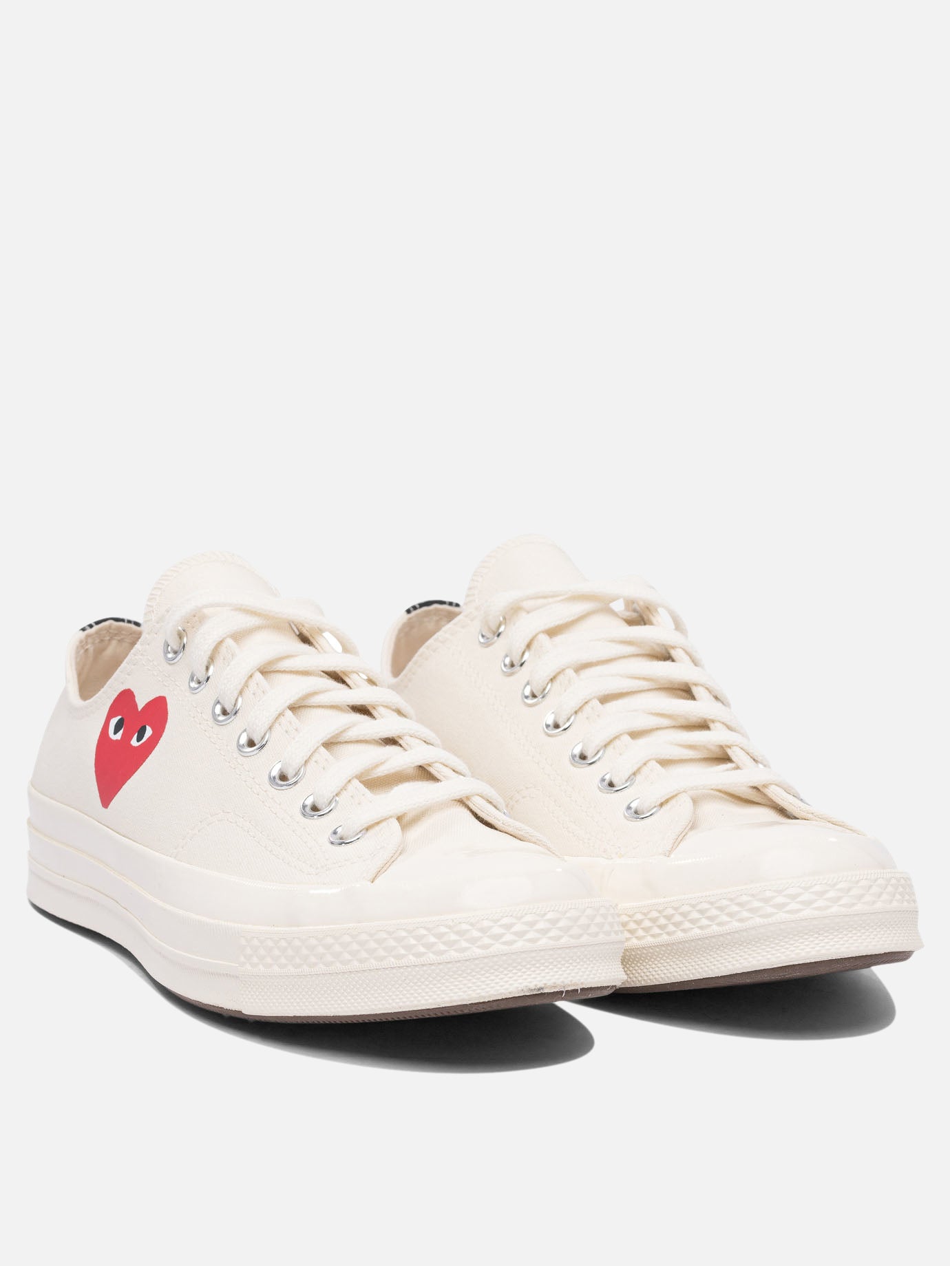 Comme Des Garçons Play &quot;Comme des Garçons x Converse Chuck Taylor &#39;70&quot; Sneakers 14862977_9 White thumbnail_2