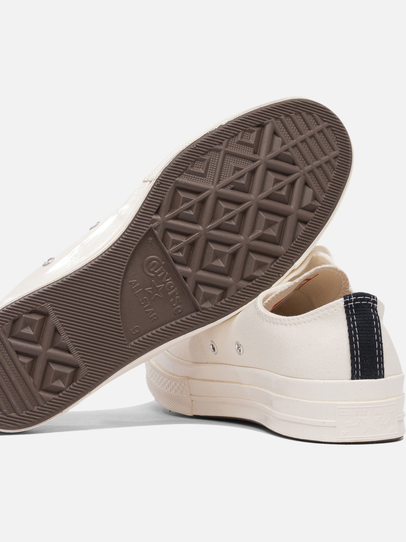 Comme Des Garçons Play &quot;Comme des Garçons x Converse Chuck Taylor &#39;70&quot; Sneakers 14862977_9 White thumbnail_5