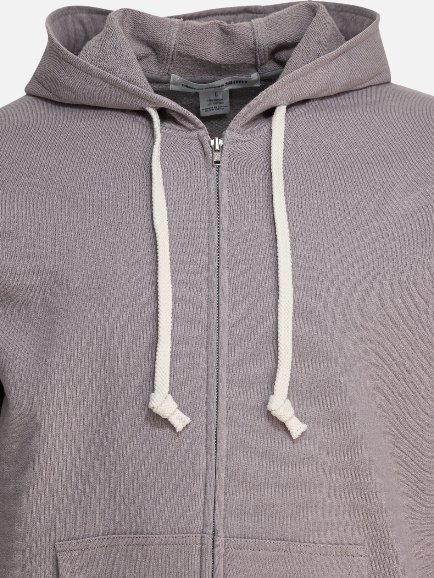 Hoodies Solid colour  Grey - Comme Des Garçons Shirt Men | PDP | VIETTI Online Store | thumbnail_3