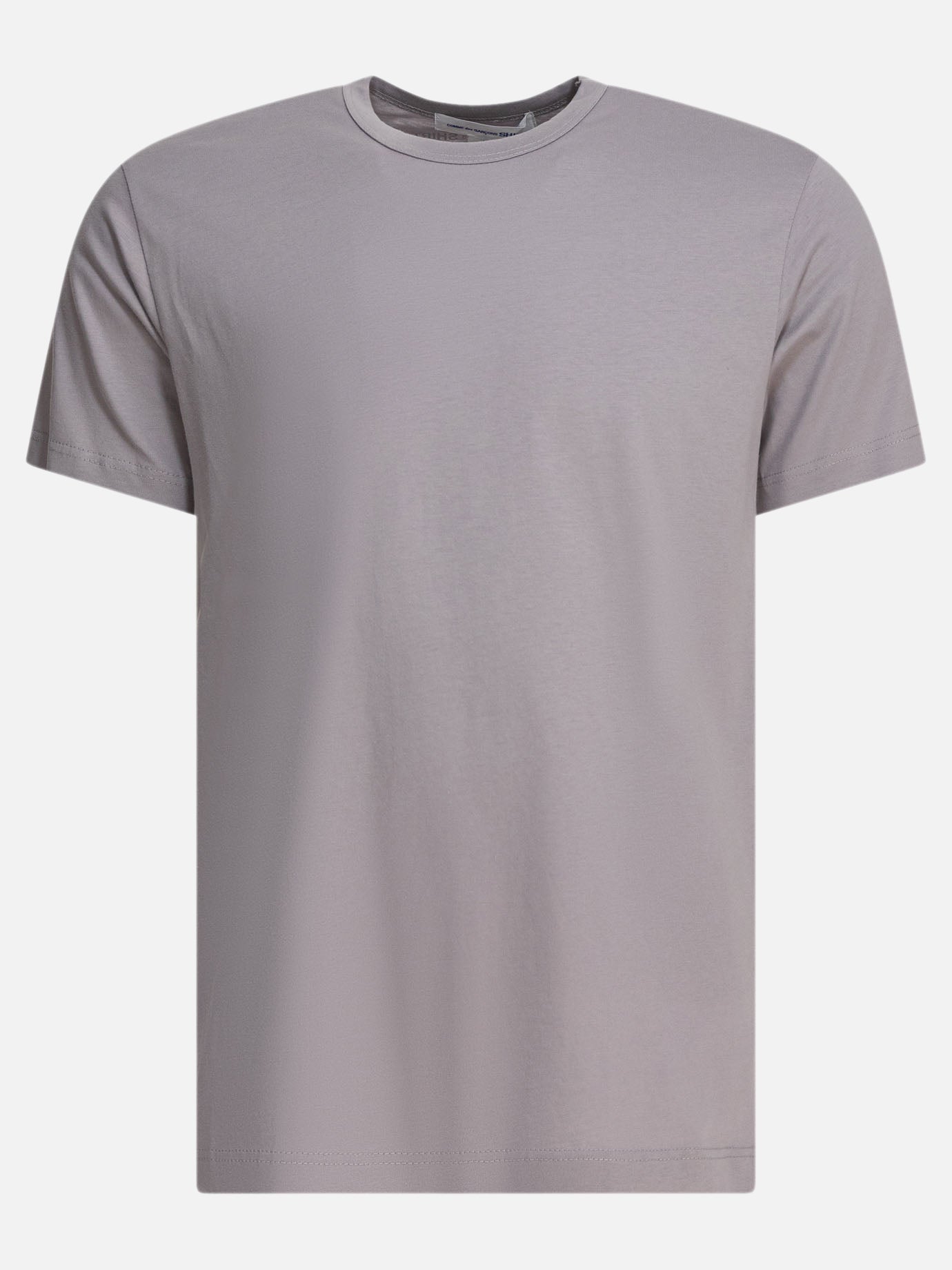 Crewneck t-shirts Solid colour  Grey - Comme Des Garçons Shirt Men | PDP | VIETTI Online Store | Zoom-Modal
