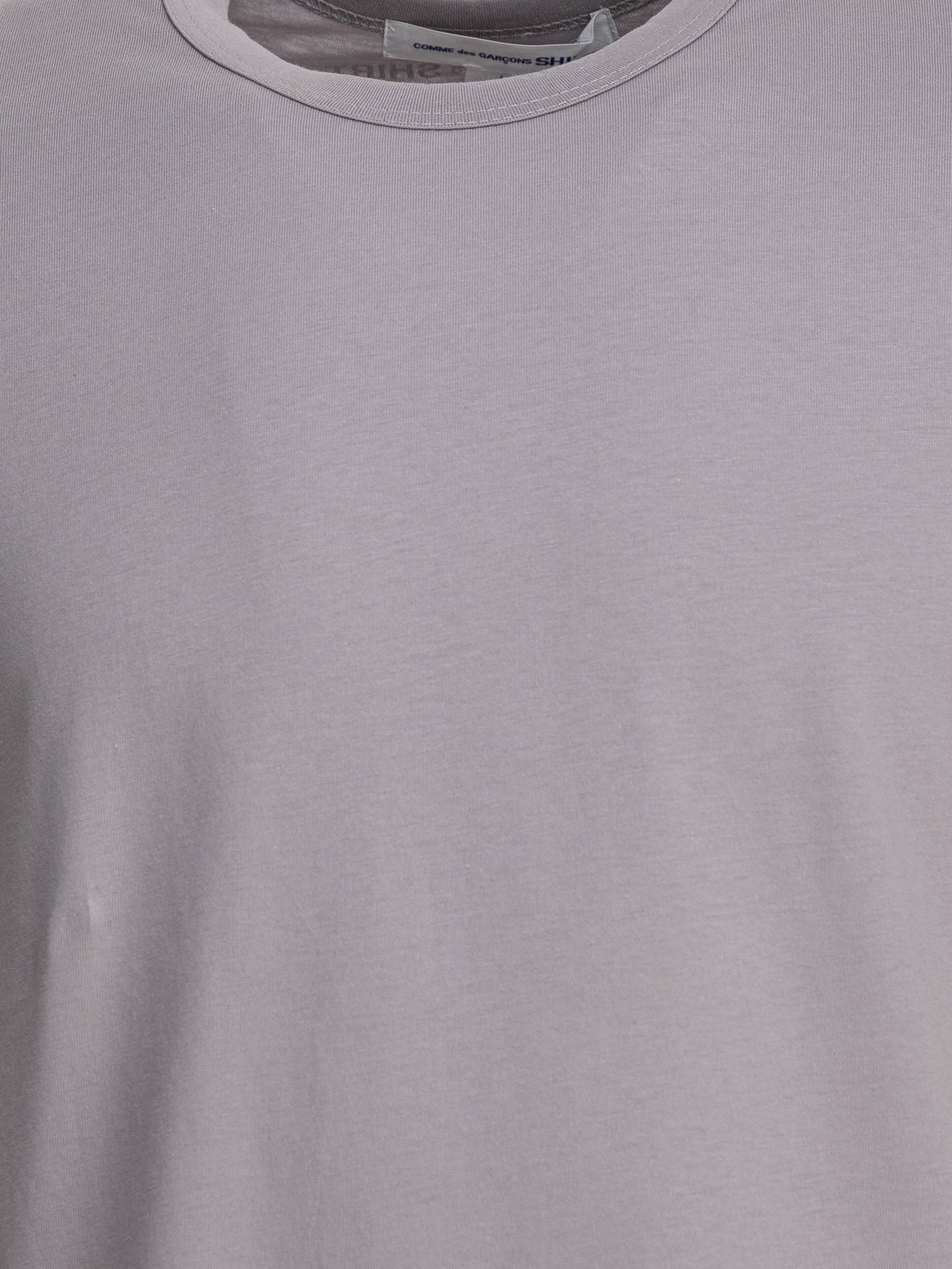 Crewneck t-shirts Solid colour  Grey - Comme Des Garçons Shirt Men | PDP | VIETTI Online Store | Zoom-Modal_3
