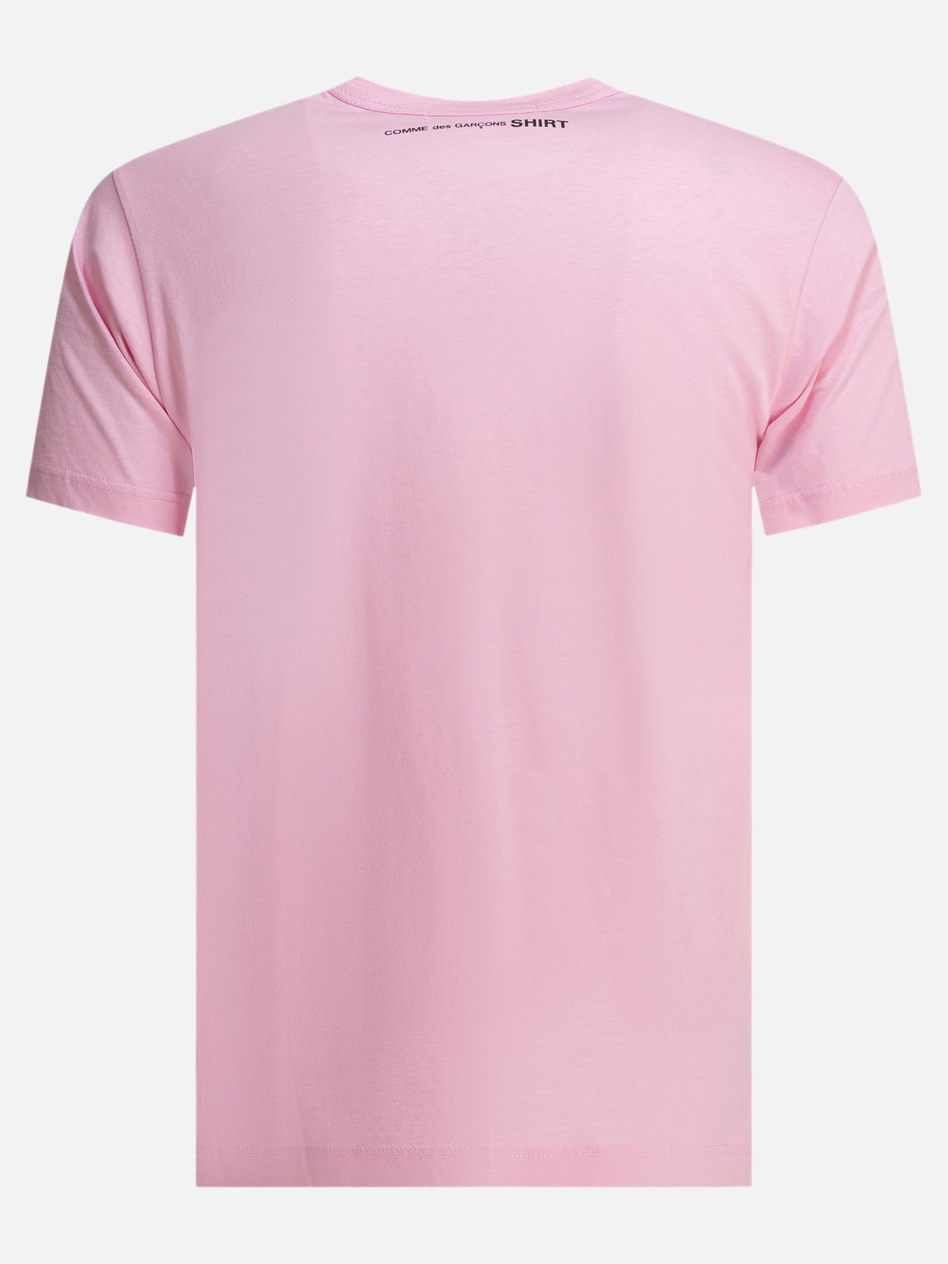 Crewneck t-shirts Solid colour  Pink - Comme Des Garçons Shirt Men | PDP | VIETTI Online Store | thumbnail_2