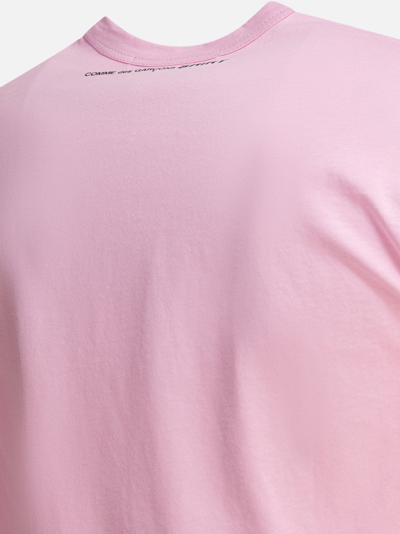 Crewneck t-shirts Solid colour  Pink - Comme Des Garçons Shirt Men | PDP | VIETTI Online Store | Zoom-Modal_4
