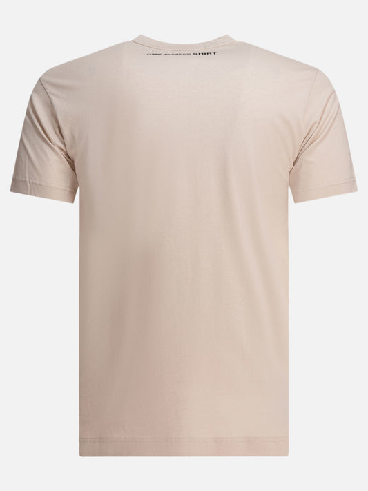 Crewneck t-shirts Solid colour  Beige - Comme Des Garçons Shirt Men | PDP | VIETTI Online Store | 2
