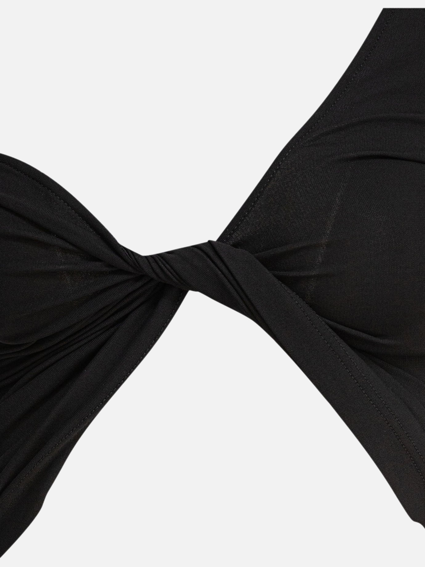 Crop tops Solid colour  Black - Courrèges Women | PDP | VIETTI Online Store | Zoom-Modal_3
