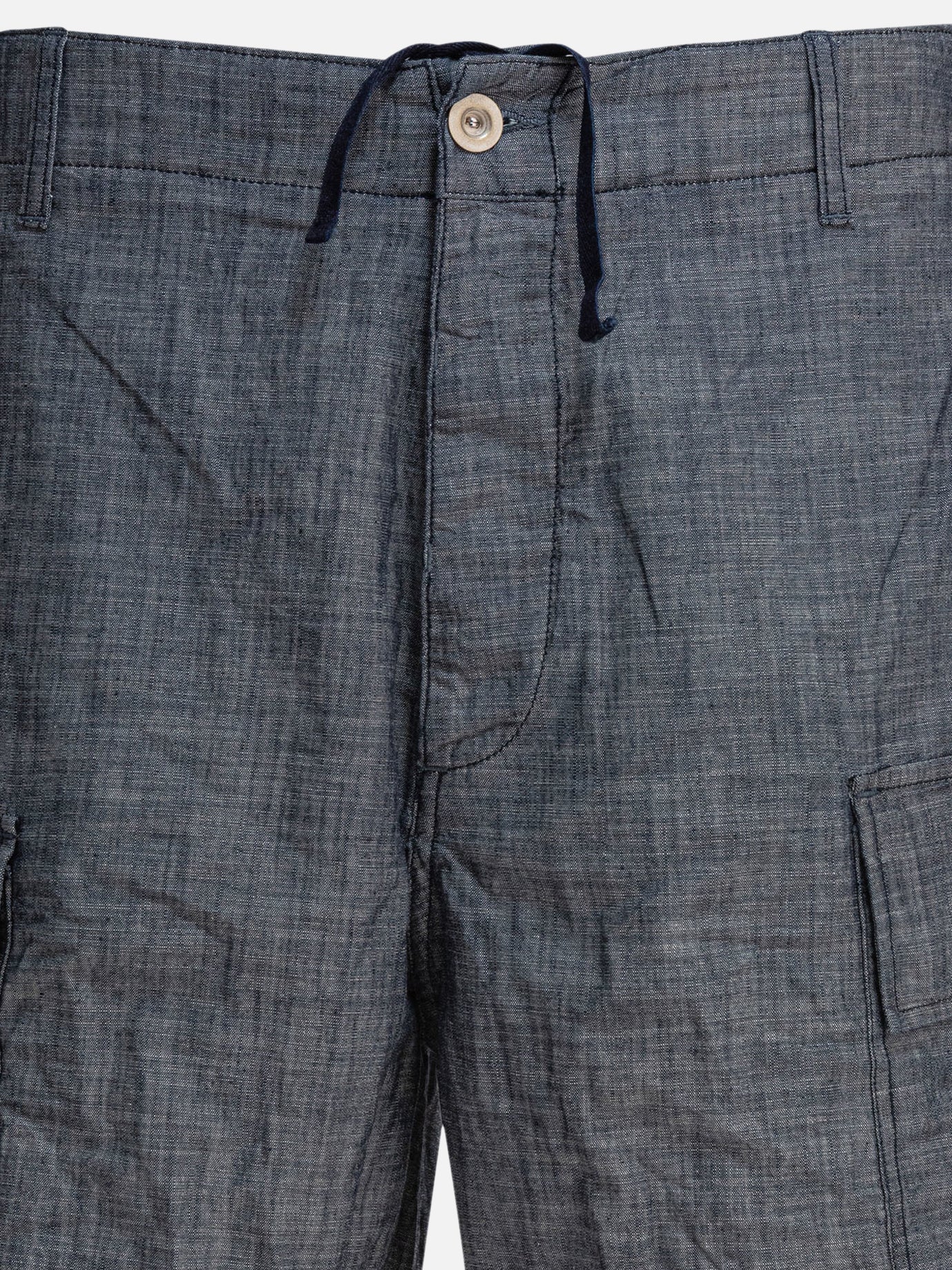 C.P. Company Cargo shorts in chambray 10940307_48 Grey thumbnail_3
