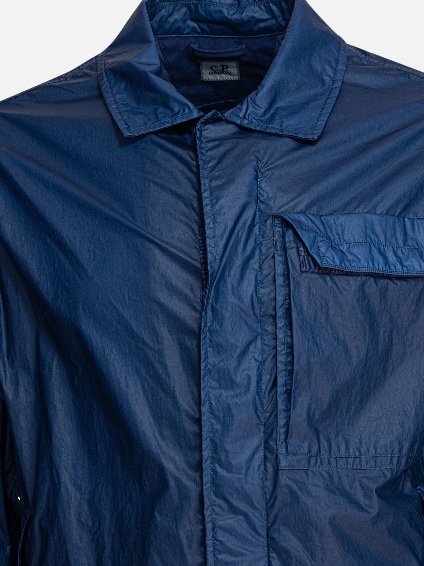 Quilted & Utility Jackets Solid colour  Blue - C.P. Company Men | PDP | VIETTI Online Store | Zoom-Modal_3
