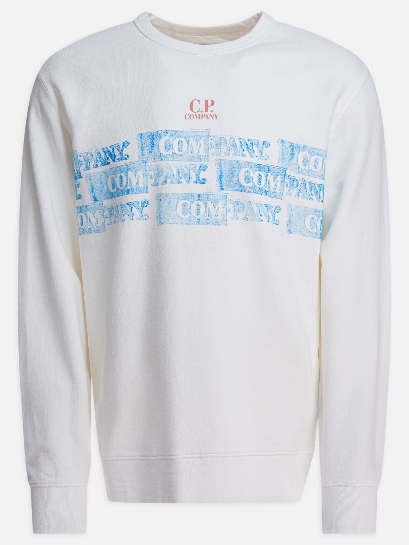 Crewnecks Logo  White - C.P. Company Men | PDP | VIETTI Online Store | thumbnail