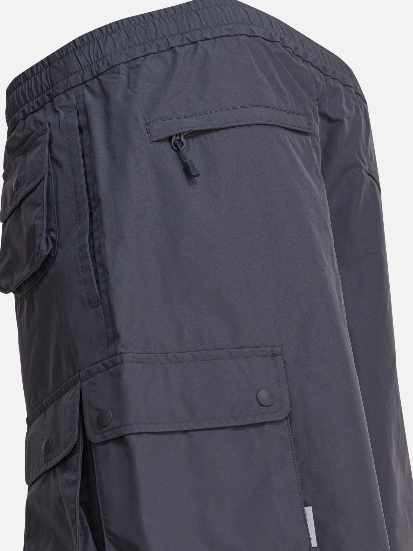 Utility shorts Solid colour  Grey - Daiwa Pier 39 Men | PDP | VIETTI Online Store | thumbnail_4