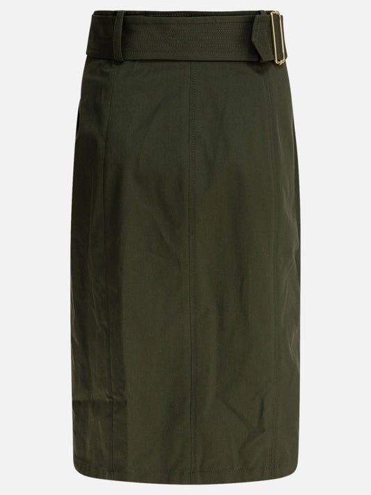 Midi skirts Solid colour  Green - Elie Saab Women | PDP | VIETTI Online Store | 2
