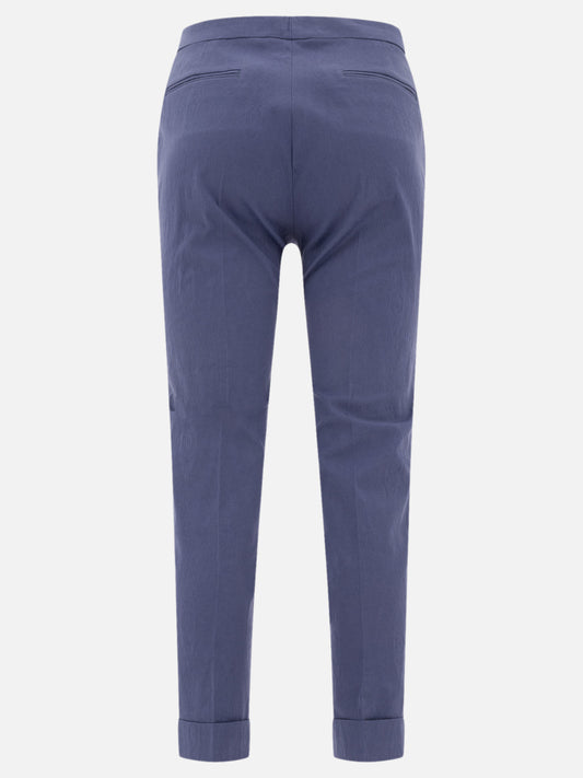 Etro Cropped trousers 13540041_40 Blue 2