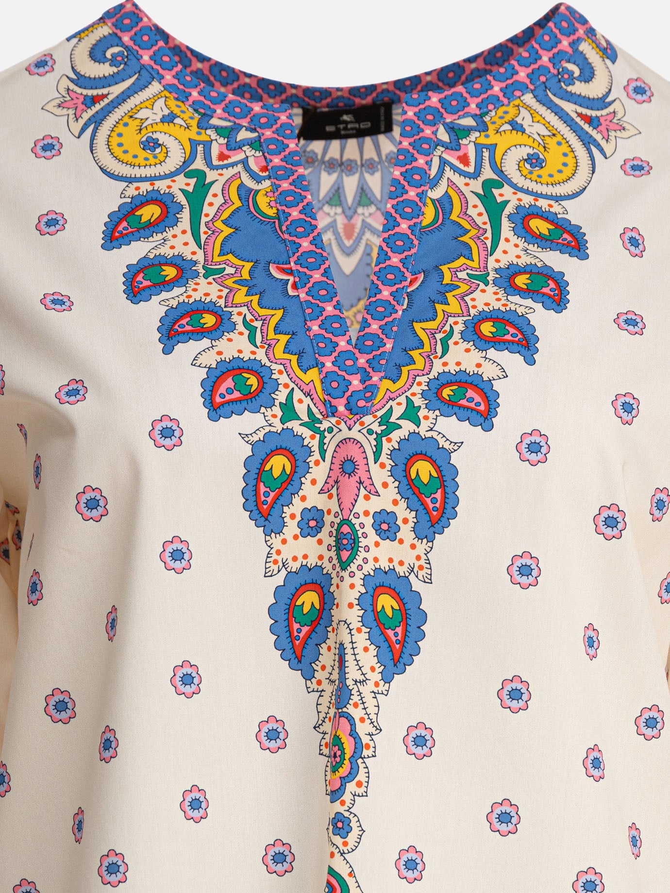 Etro Paisley print blouse Beige