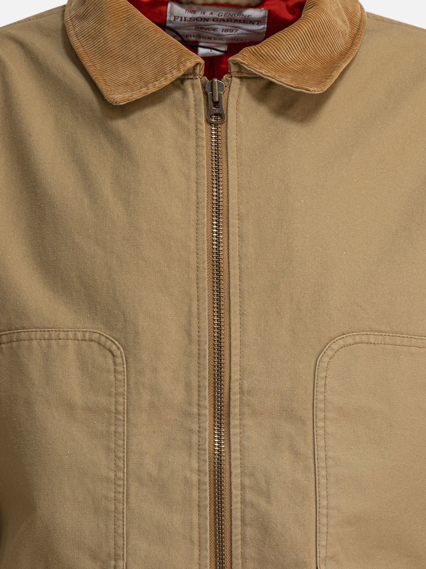 Quilted & Utility Jackets Solid colour  Beige - Filson Men | PDP | VIETTI Online Store | Zoom-Modal_3
