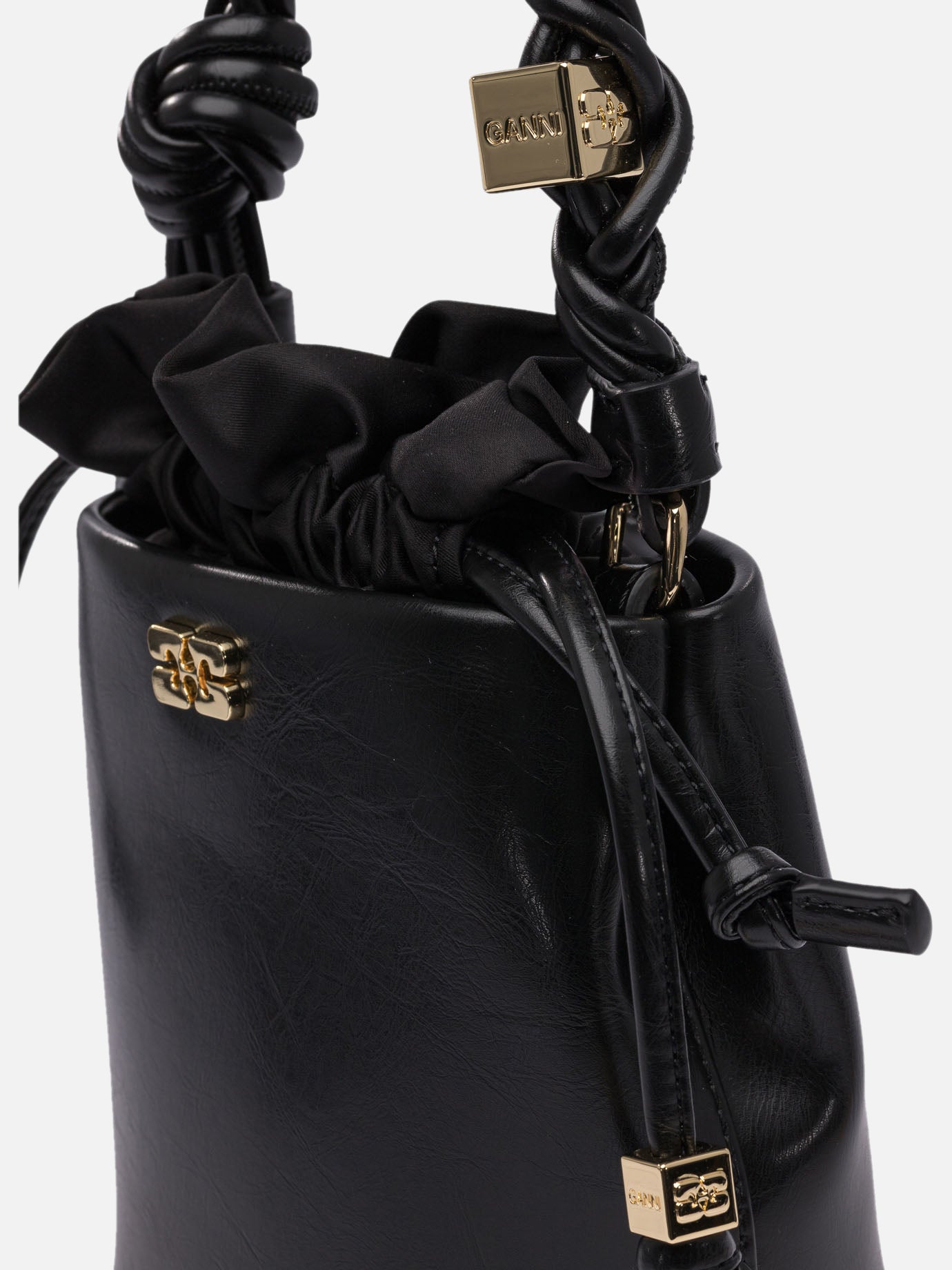 Ganni Bucket bag &quot;Bou&quot; 11765300_UNI Black thumbnail_4
