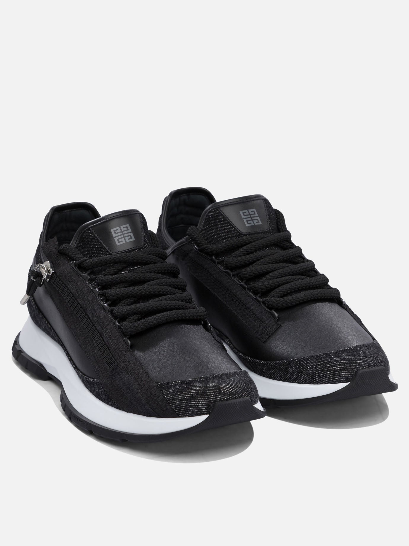 Low top sneakers 52% polyamide 48% cotton  Black - Givenchy Men | PDP | VIETTI Online Store | Zoom-Modal_2
