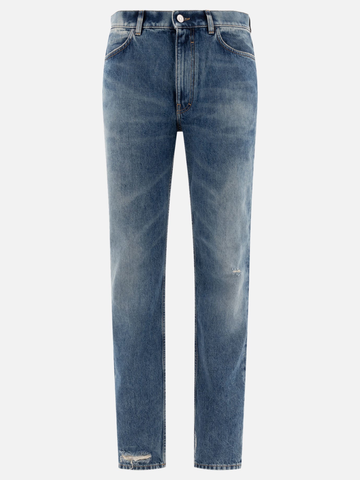 Straight-leg jeans Denim  Blue - Givenchy Men | PDP | VIETTI Online Store | thumbnail