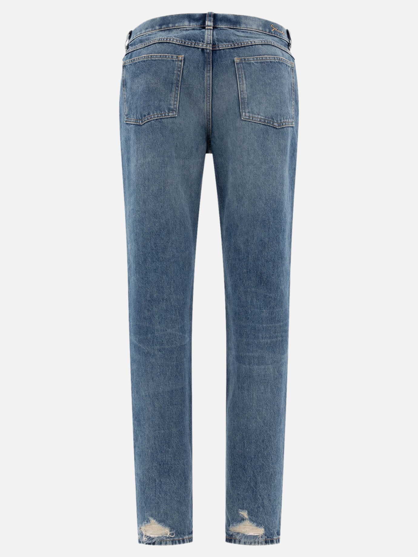 Straight-leg jeans Denim  Blue - Givenchy Men | PDP | VIETTI Online Store | thumbnail_2