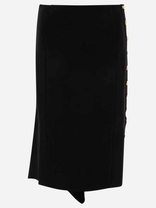 Givenchy Milan stitch skirt with buttons 14941595_S Black 1
