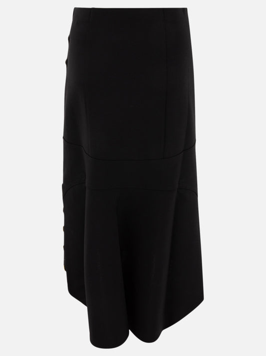 Givenchy Milan stitch skirt with buttons 14941595_S Black 2