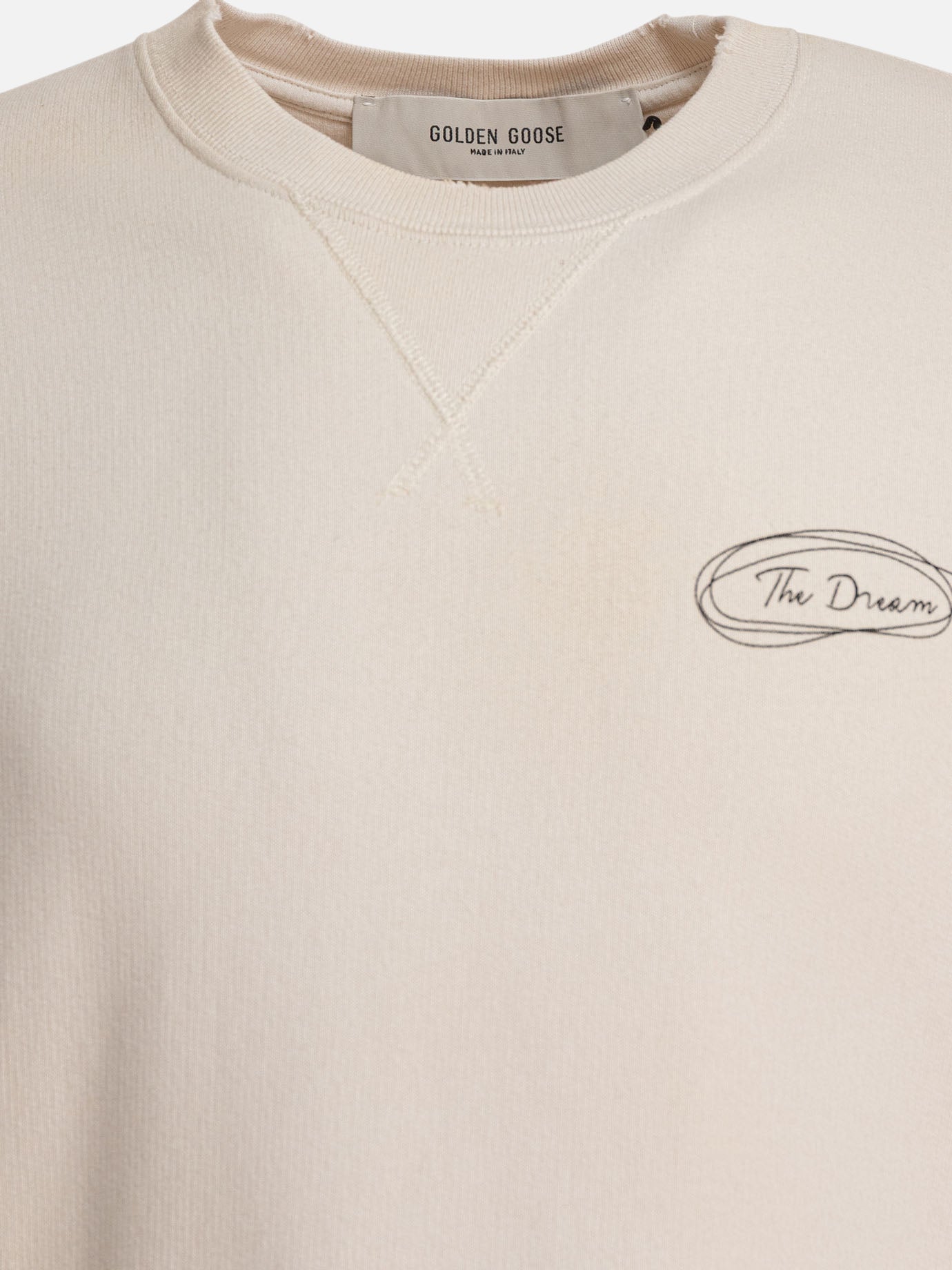 Crewnecks Print  Beige - Golden Goose Men | PDP | VIETTI Online Store | Zoom-Modal_3
