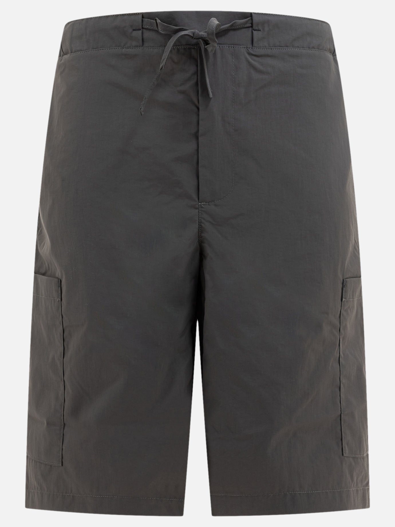 Drawstring shorts Solid colour  Grey - Gr10K Men | PDP | VIETTI Online Store | thumbnail