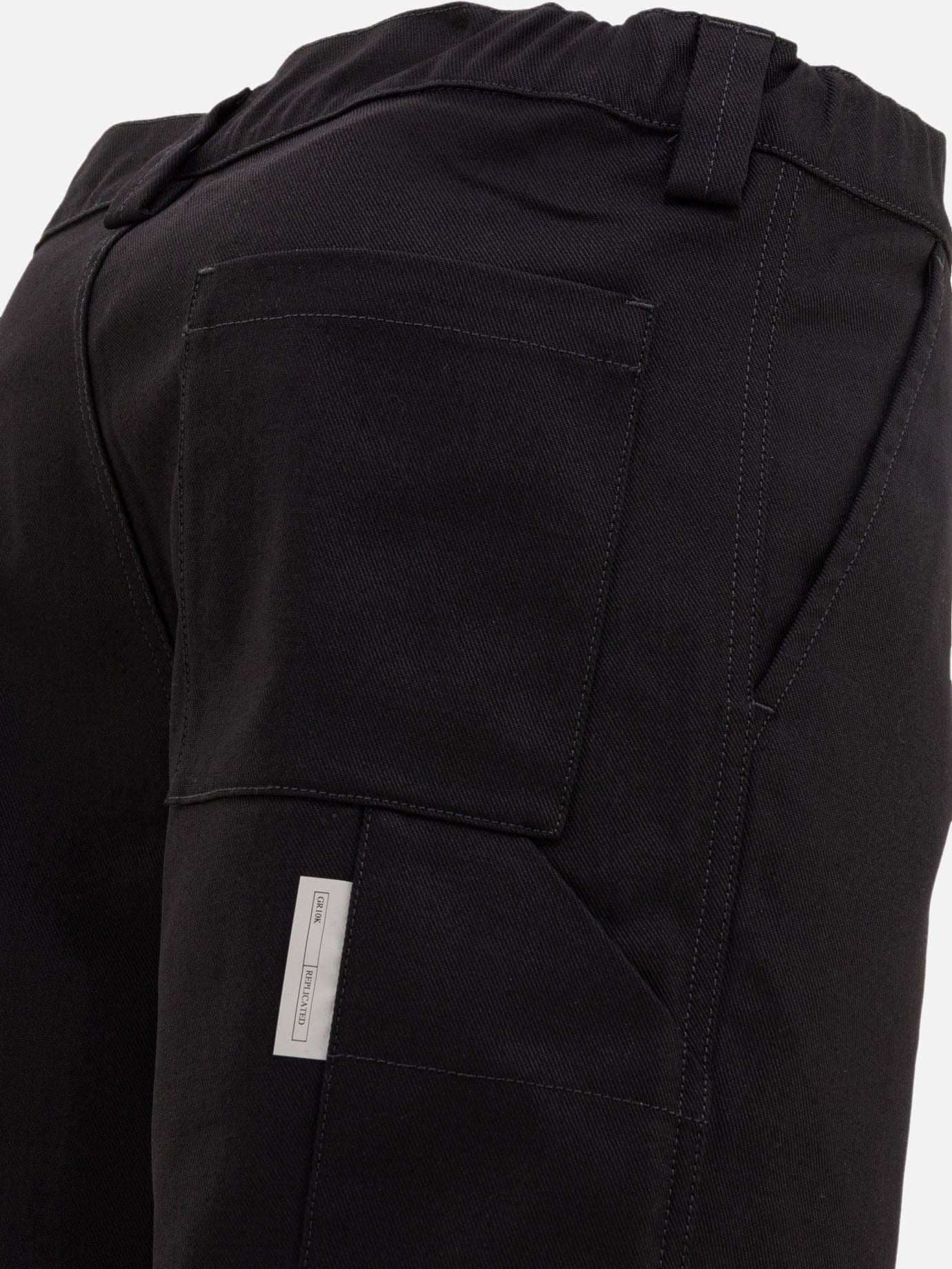 Gr10K &quot;10000 Replicated&quot; trousers 11835233_S Black thumbnail_4