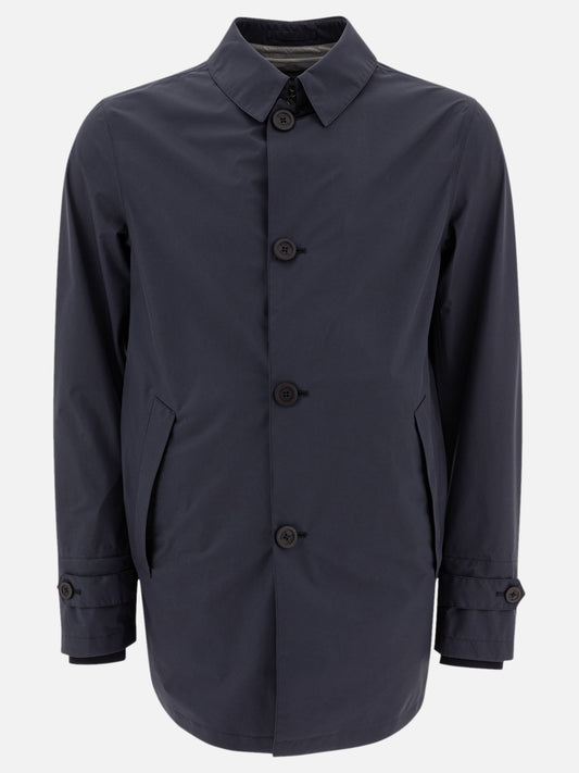 Windbreakers Solid colour  Blue - Herno Men | PLP | VIETTI Online Store 
