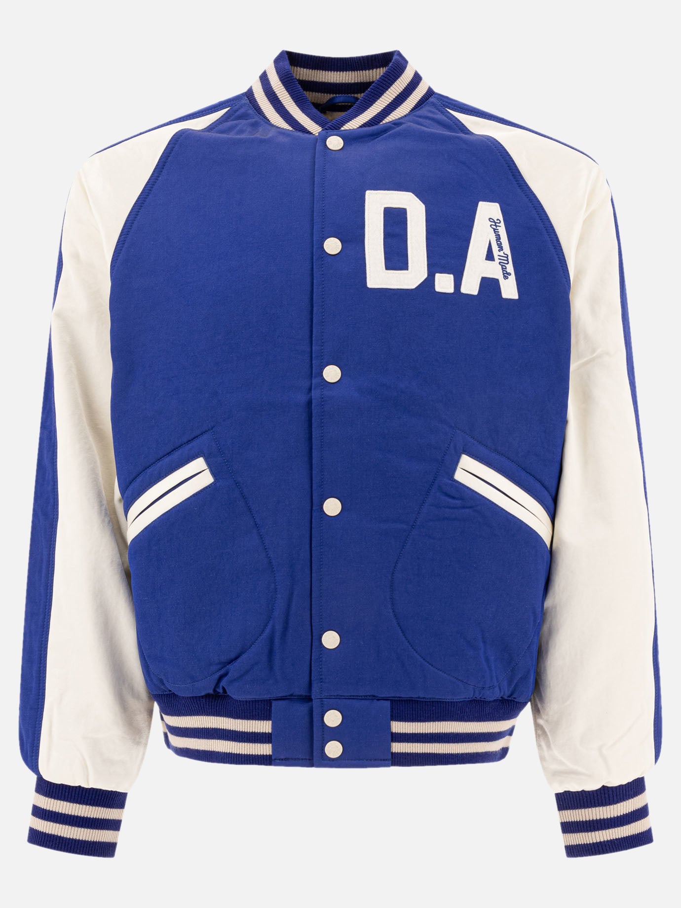 Human Made Vintage style bomber jacket Blue