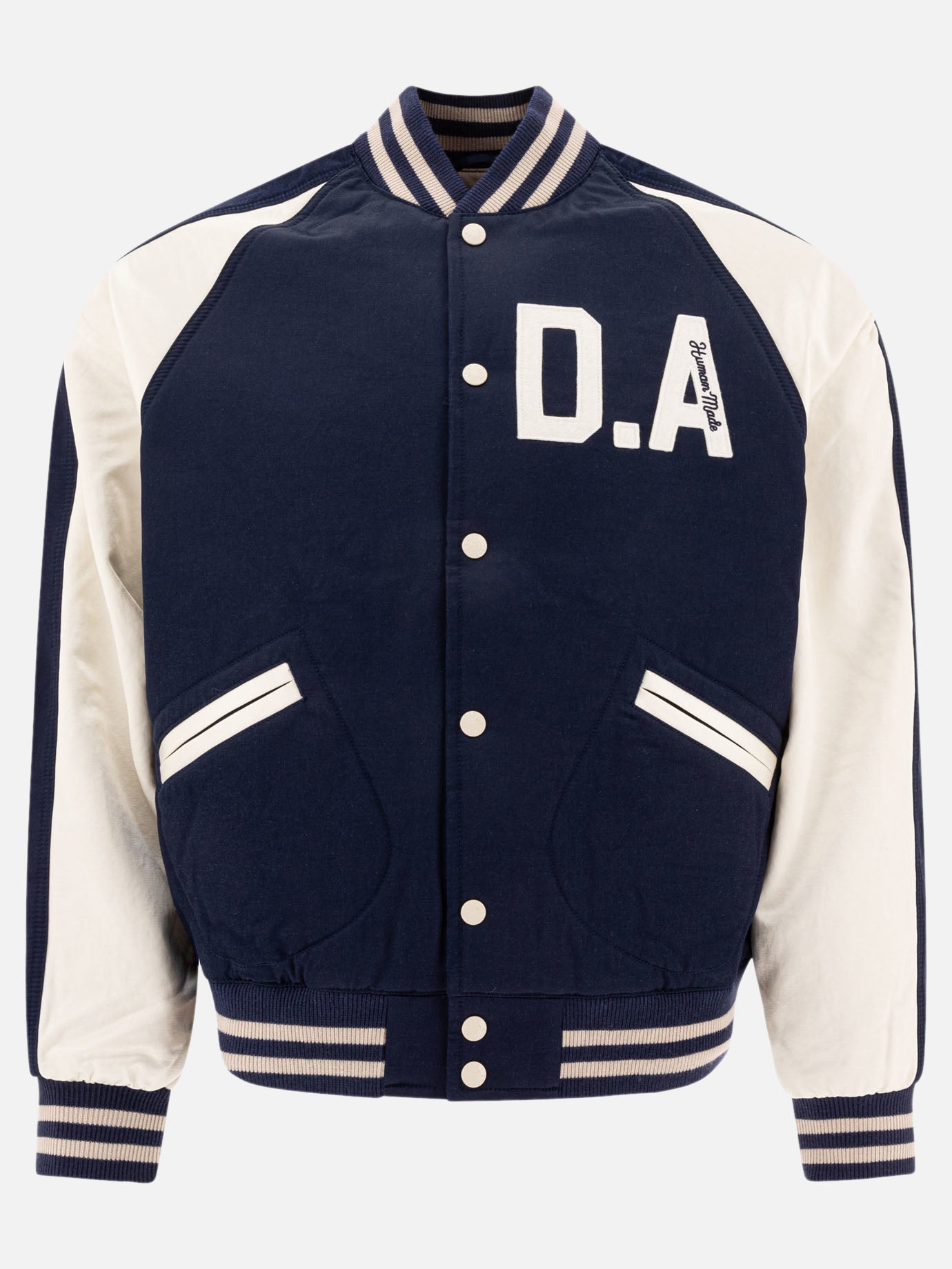 Human Made Vintage style bomber jacket 19574369_M Blue thumbnail_1