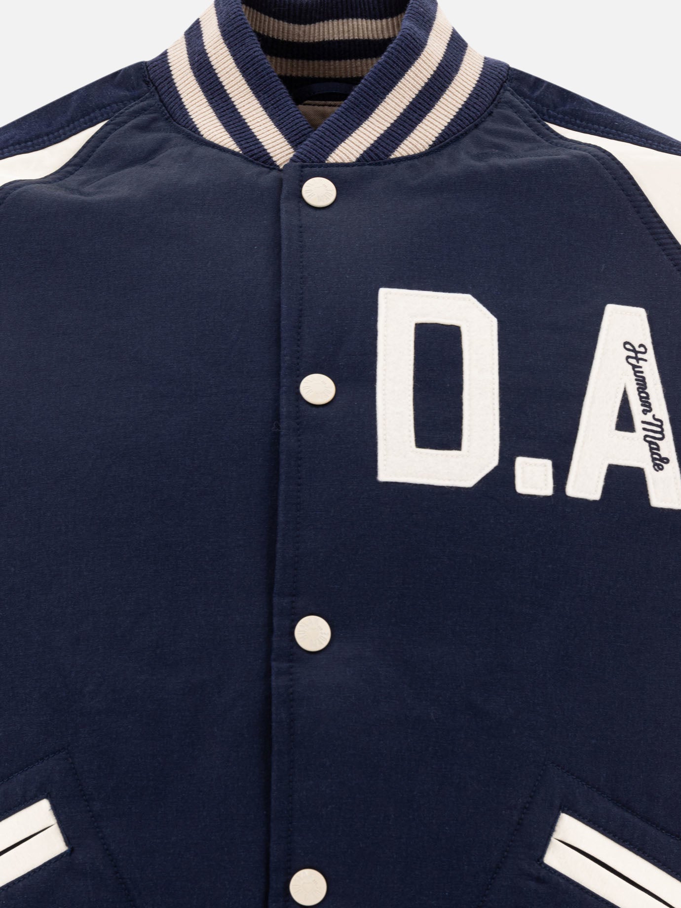 Human Made Vintage style bomber jacket 19574369_M Blue thumbnail_3