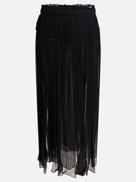 Isabel Marant "Rolande" Skirt 17347671_36 Black 1