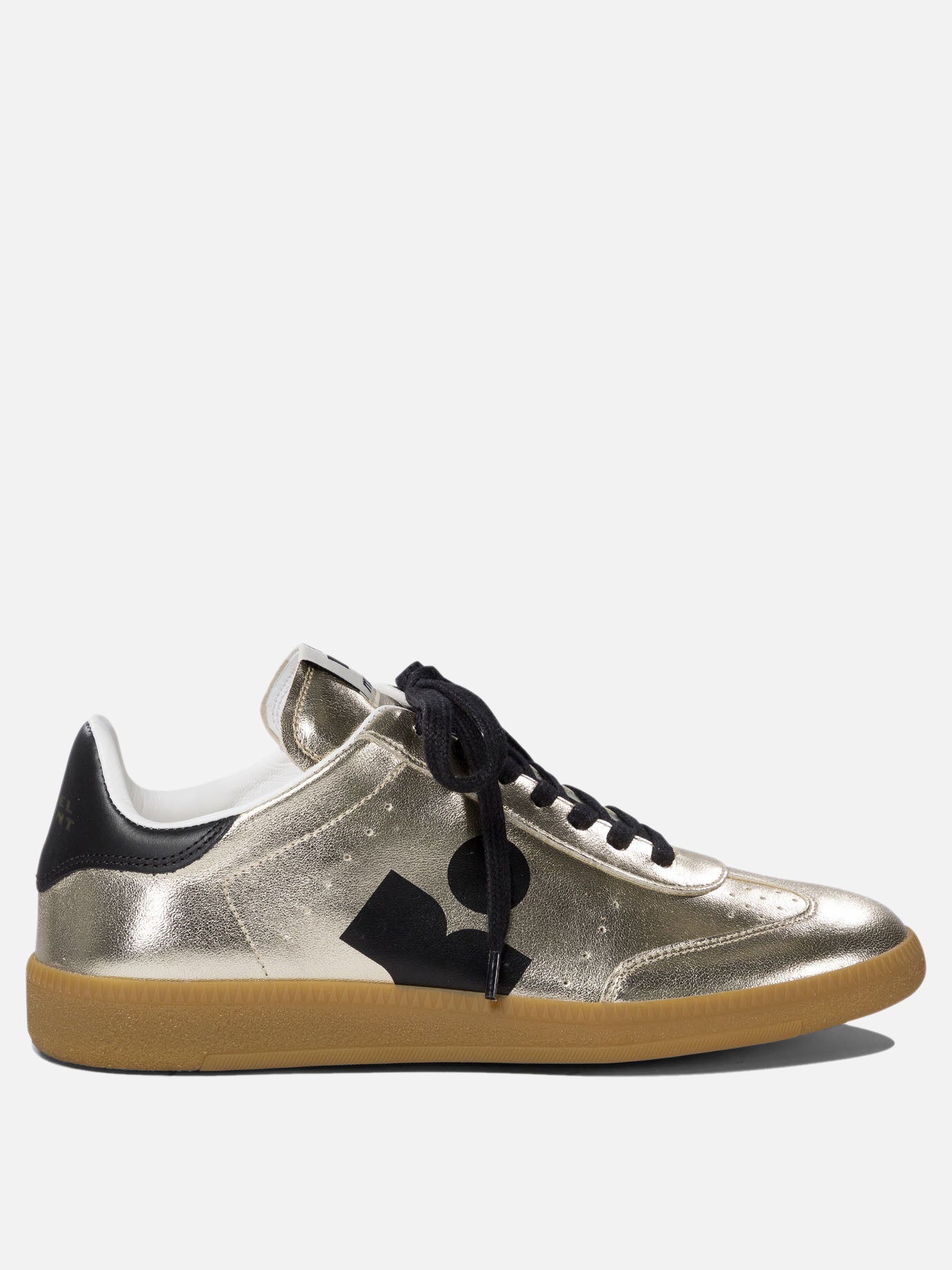 Low top sneakers 100% leather - 100% rubber  Gold - Isabel Marant Women | PDP | VIETTI Online Store | Zoom-Modal
