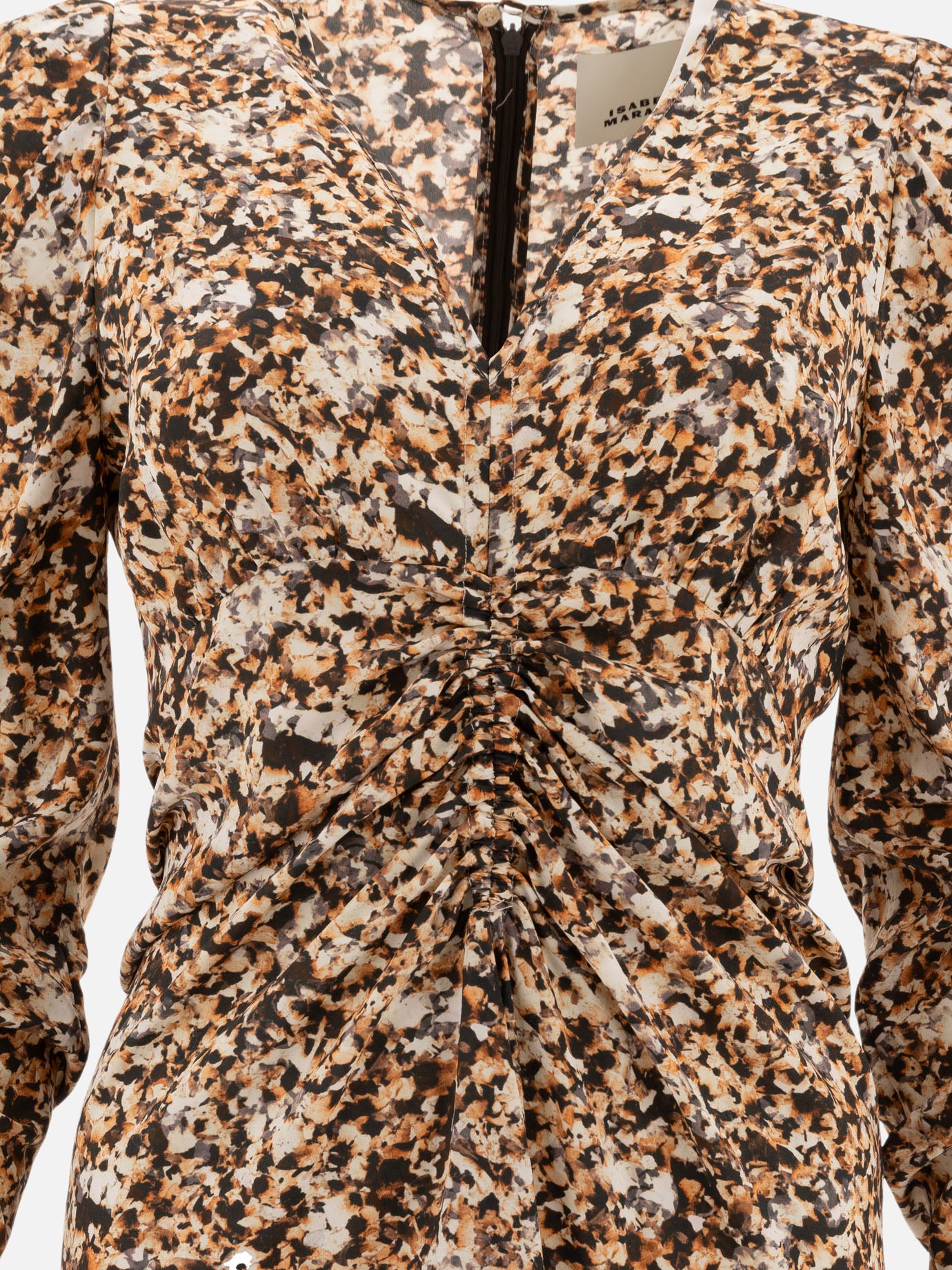Long dresses Animal print  Yellow - Isabel Marant Women | PDP | VIETTI Online Store | Zoom-Modal_3
