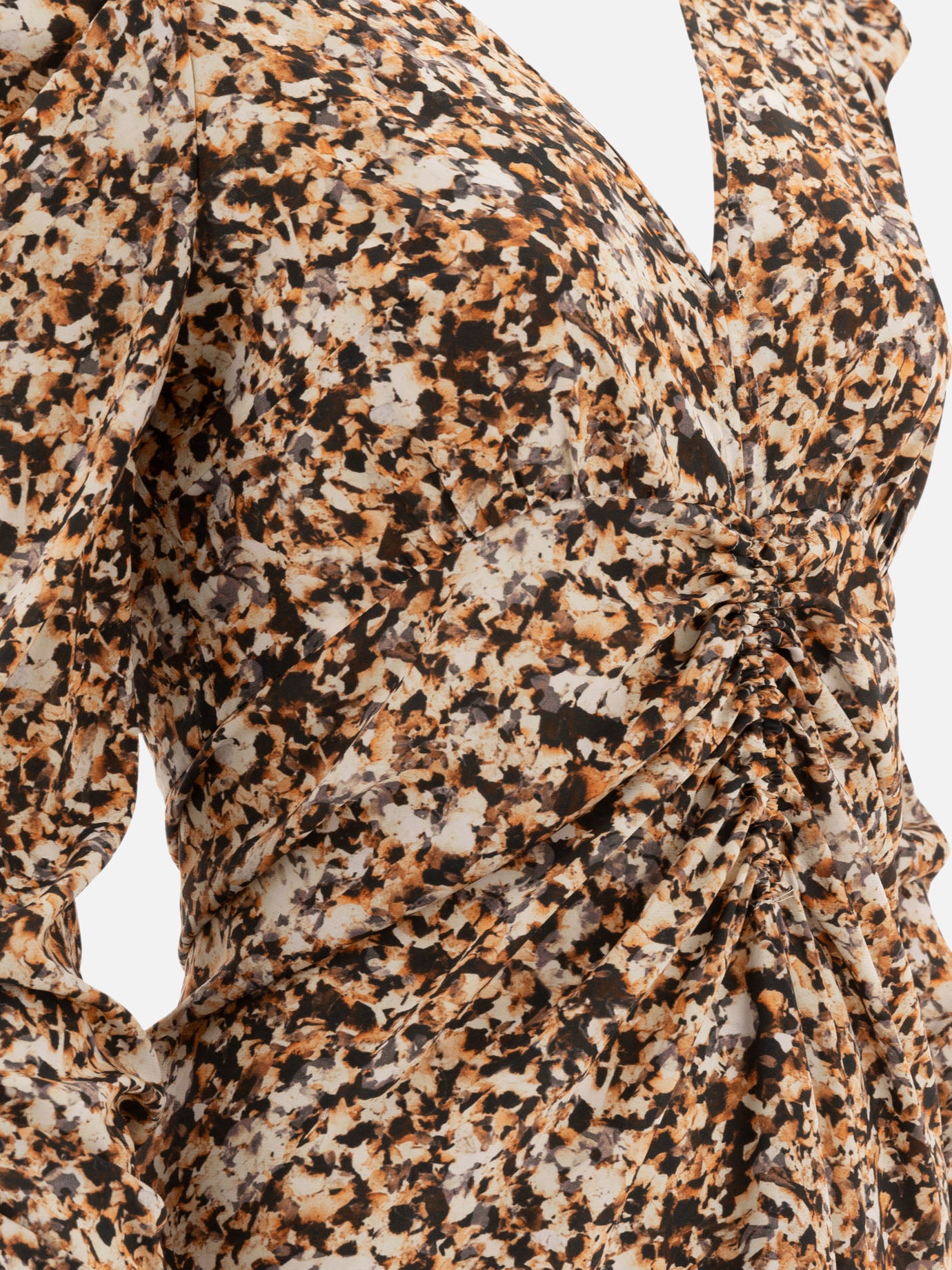 Long dresses Animal print  Yellow - Isabel Marant Women | PDP | VIETTI Online Store | Zoom-Modal_4
