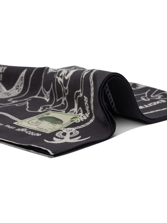 KAPITAL "Yobai" scarf 20452504_UNI Black 2