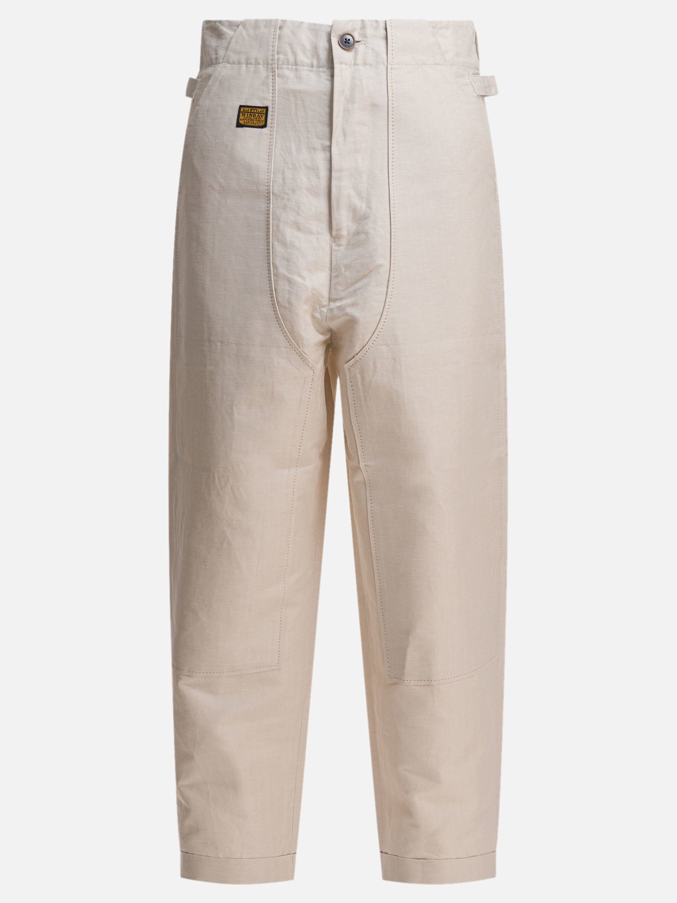 Cargo & parachute trousers Solid colour  Beige - KAPITAL Men | PDP | VIETTI Online Store | thumbnail