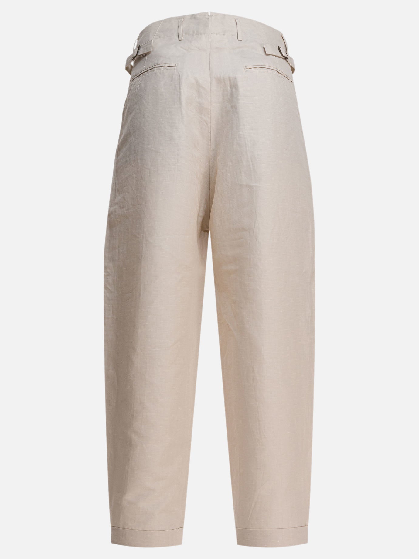 Cargo & parachute trousers Solid colour  Beige - KAPITAL Men | PDP | VIETTI Online Store | thumbnail_2