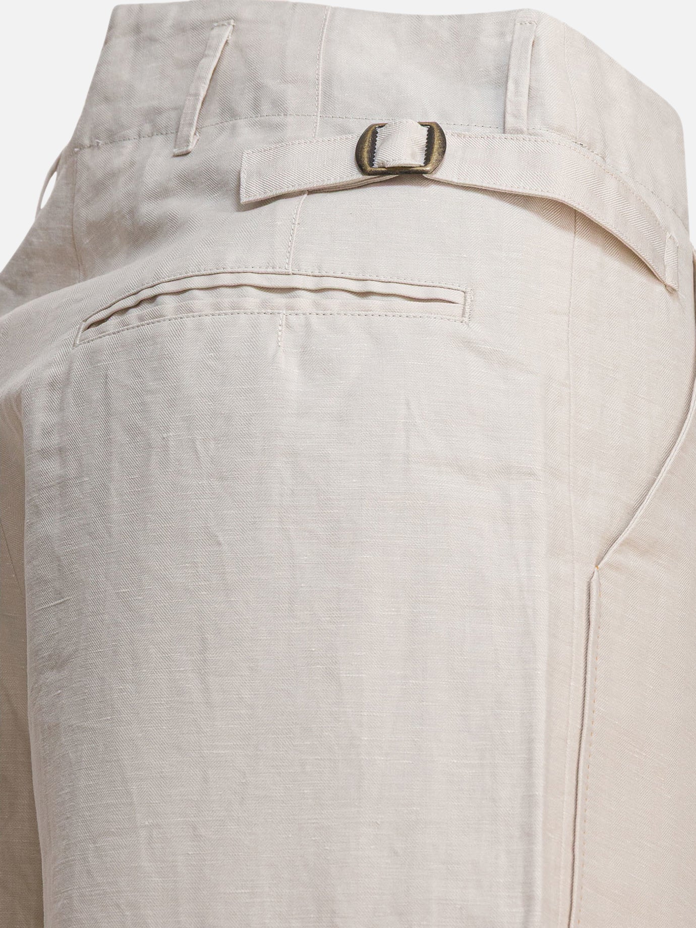 Cargo & parachute trousers Solid colour  Beige - KAPITAL Men | PDP | VIETTI Online Store | thumbnail_4