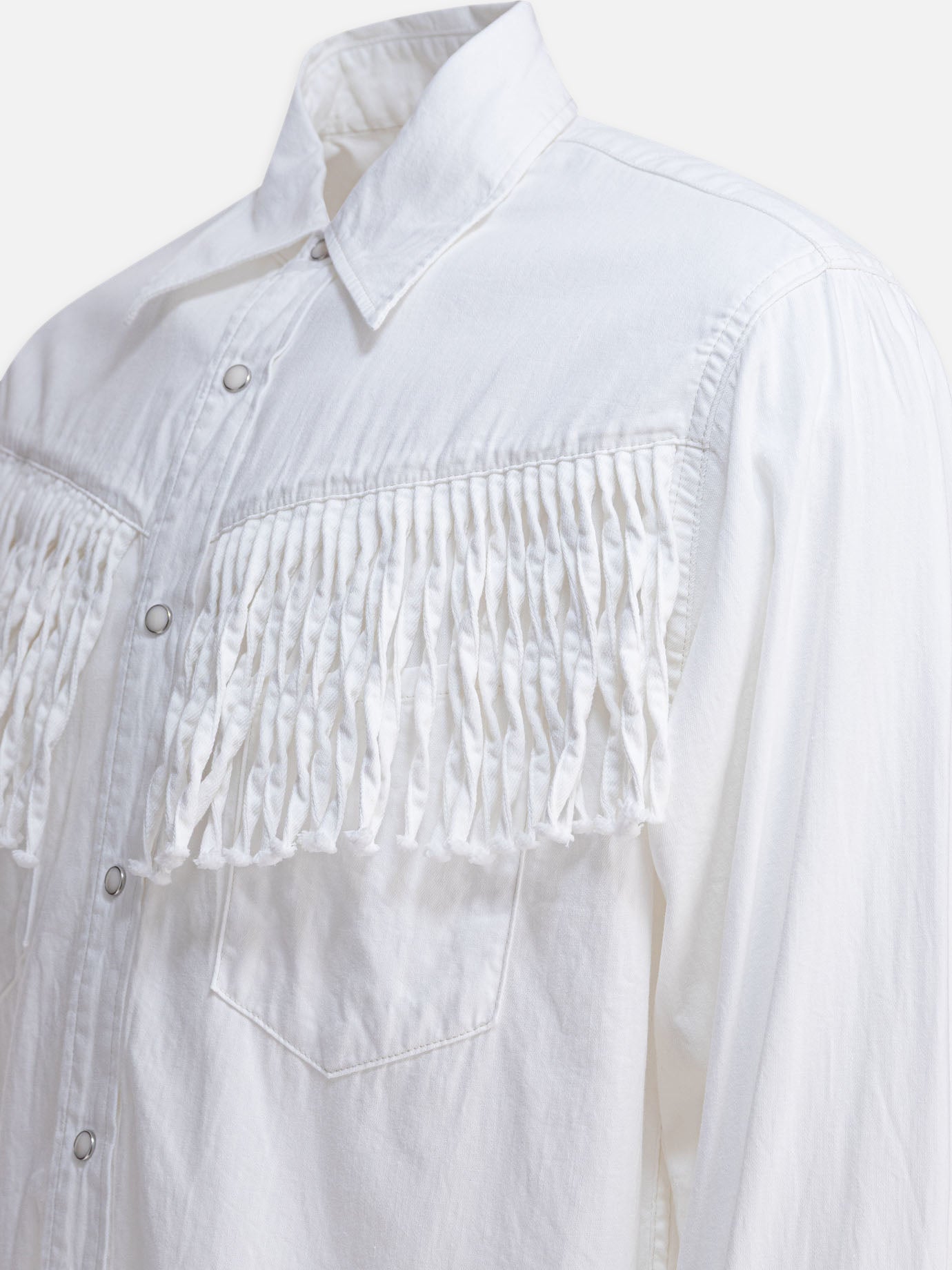 Casual shirts Solid colour  White - KAPITAL Men | PDP | VIETTI Online Store | Zoom-Modal_4
