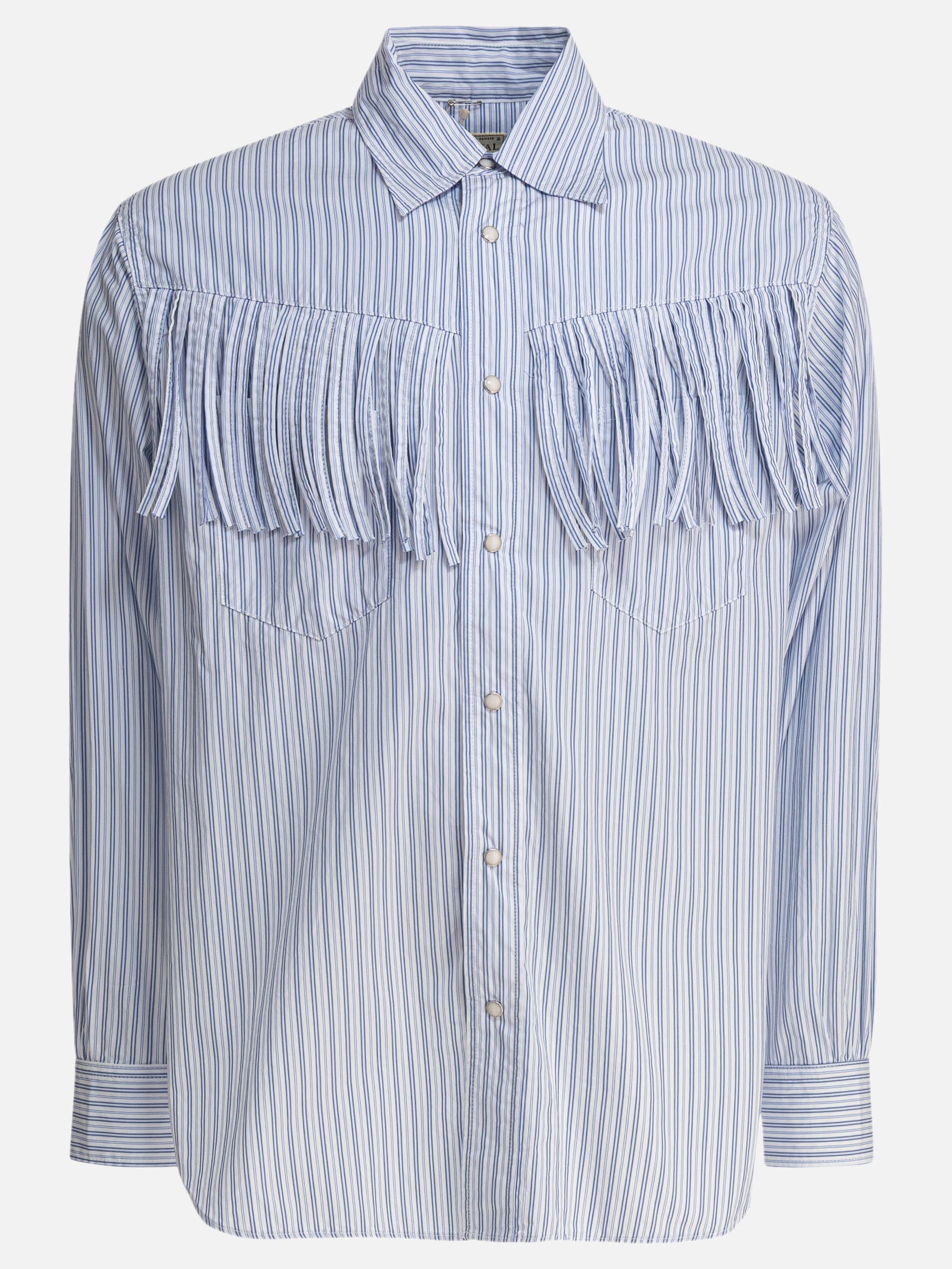 KAPITAL Western shirt "Husky" Blue
