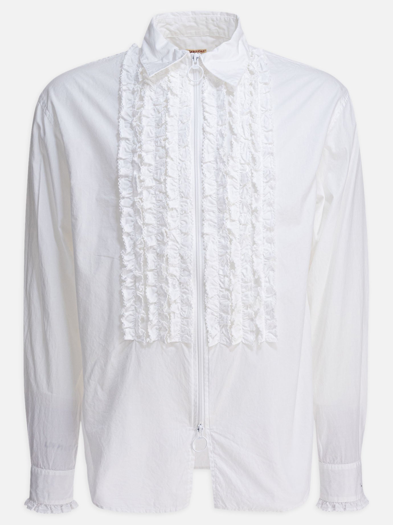 KAPITAL Shirt with ruffles 28465338_3 White thumbnail_1