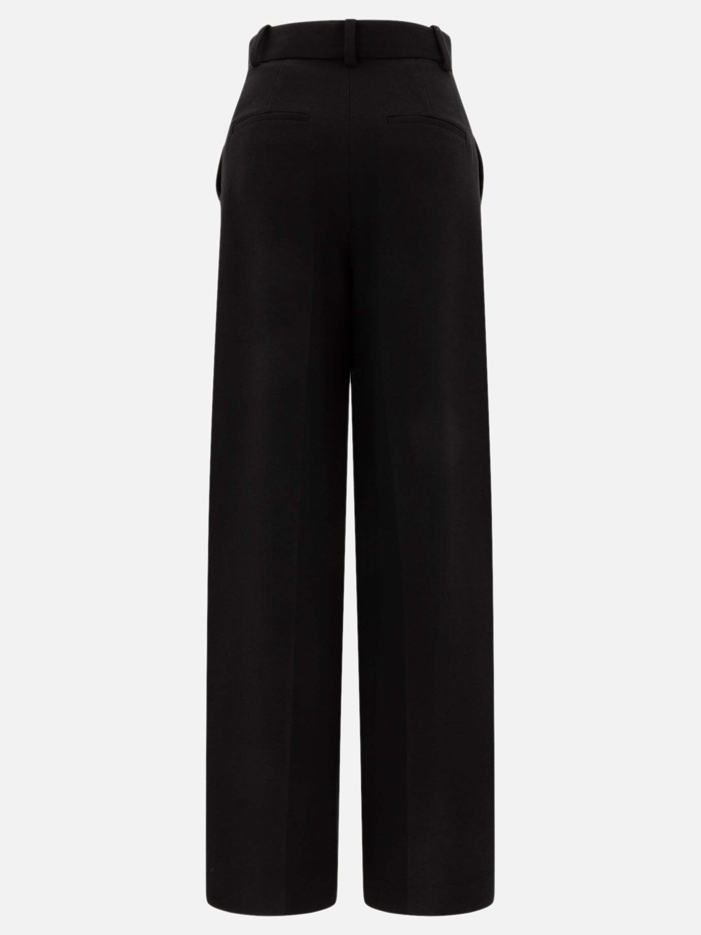 Tailored trousers Solid colour  Black - Khaite Women | PDP | VIETTI Online Store | thumbnail_2