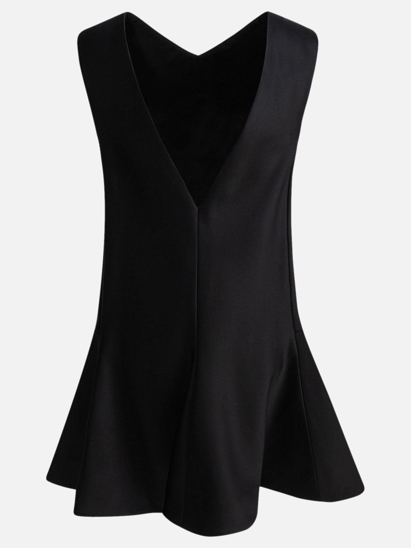 Mini dresses Solid colour  Black - Khaite Women | PDP | VIETTI Online Store | thumbnail_2
